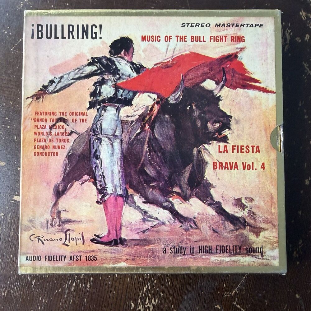 Bullring! Reel 2 Reel 4 Track Music Of The Bull Fight Ring La Fiesta Brava Vol 4